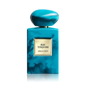 زجاجة عطر Armani Bleu Turquoise باللون الفيروزي المميز