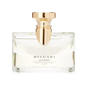 زجاجة عطر Bvlgari Pour Femme بلون ذهبي أنثوي