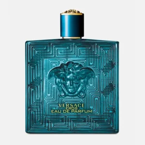 زجاجة عطر Versace Eros الرجالية باللون الفيروزي