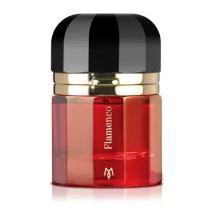 زجاجة عطر Flamenco من Ramon Monegal بتصميم أنيق باللون الأحمر