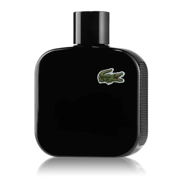 زجاجة عطر Lacoste Black بتصميم أنيق باللون الأسود