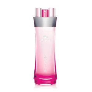 زجاجة عطر Lacoste Touch of Pink بلون وردي جذاب