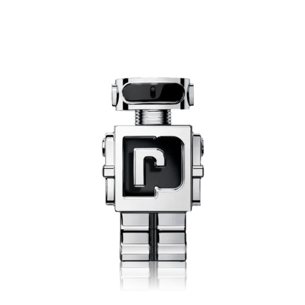 زجاجة عطر Paco Rabanne Phantom على شكل روبوت فضي