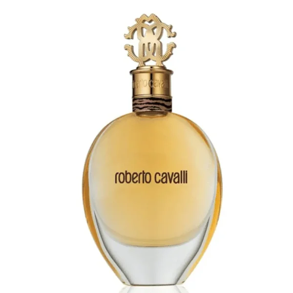 زجاجة عطر Roberto Cavalli Eau de Parfum النسائية الذهبية