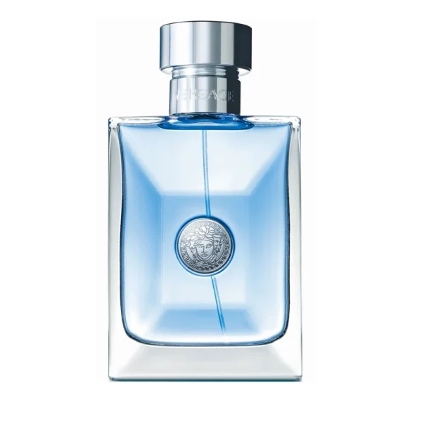 زجاجة عطر Versace Pour Homme باللون الأزرق الأنيق