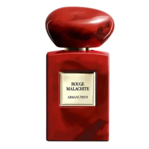 زجاجة عطر Armani Rouge Malachite الحمراء بتصميم فاخر من أرماني بريف