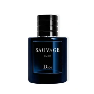 زجاجة عطر Sauvage Elixir Dior باللون الأسود الداكن